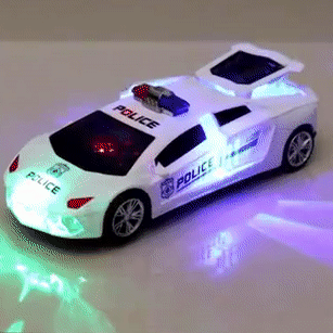 Supercar Toy – Leksaksbil med ljus, ljud och stuntfunktioner