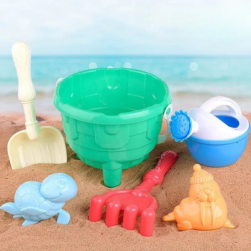 Beach Fun Set – Strandleksaker för barn med sandslottsbygge