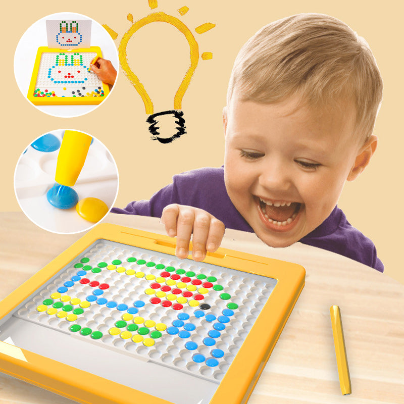 Magnetisk Ritbräda för Barn – Kreativt & Pedagogiskt Ritset (4–6 år)