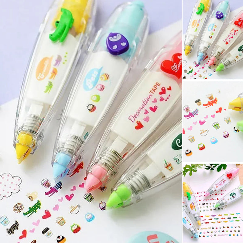 CreativeTape Roller – Dekorativ Tejppenna för Journaling, Planering & DIY-projekt