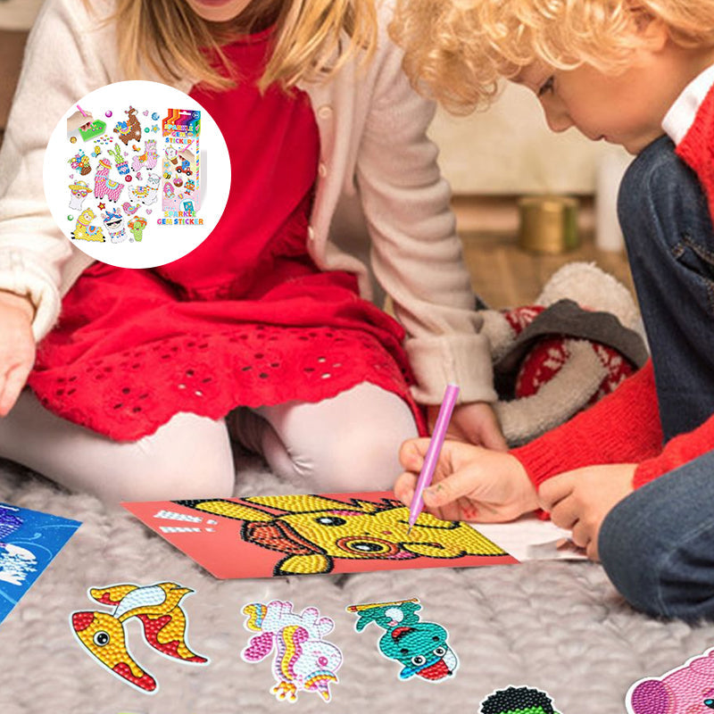 DIY Diamantmålning för barn – Pysselset med färgglada stenar, från 5 år