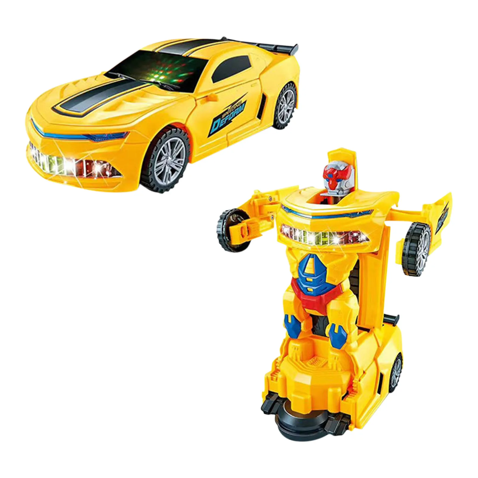 Transformationsleksaksbil – Robotfunktion och hinderigenkänning