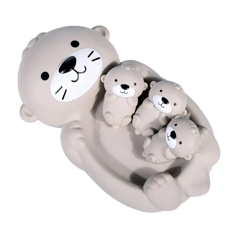 Bath Buddies – Utterfamilj som badleksaker för barn