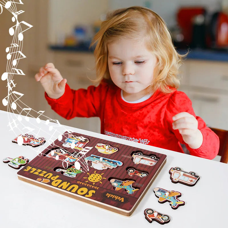 Pedagogiskt ljud- och formspel – Sound Matching Game