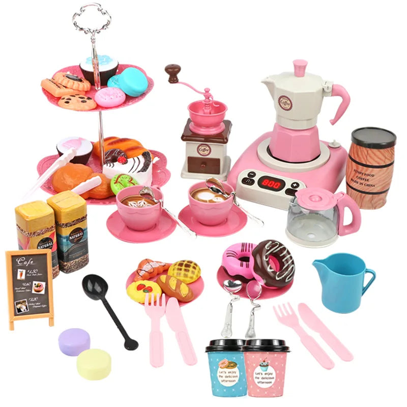 Cafe Set – Pedagogiskt leksaksset för café och bageri