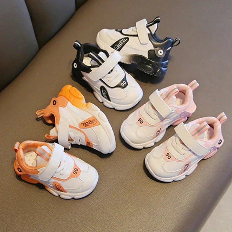 Casual sneakers för barn – halkfri sula och bekväm passform