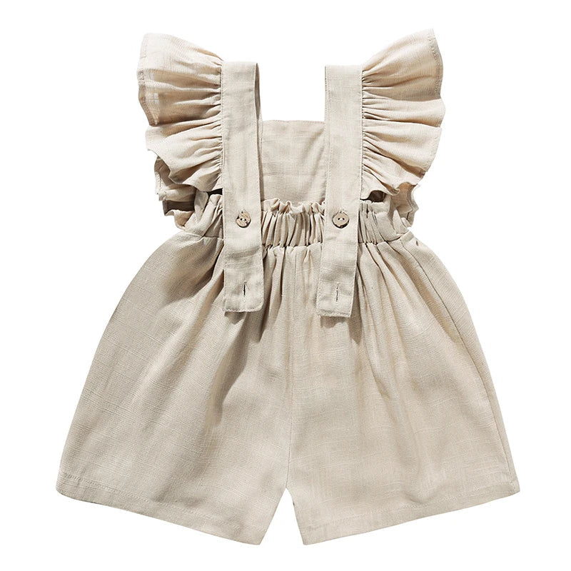 Jumpsuit för barn – Somrig & söt design i rayon och linne
