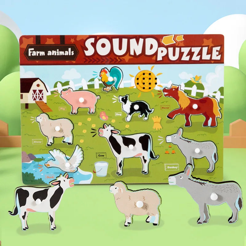Pedagogiskt ljud- och formspel – Sound Matching Game