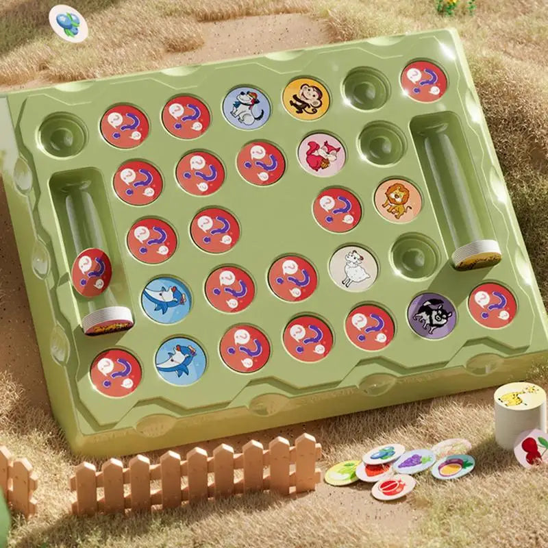 Minnesspel med djur för barn – Roligt och pedagogiskt spel