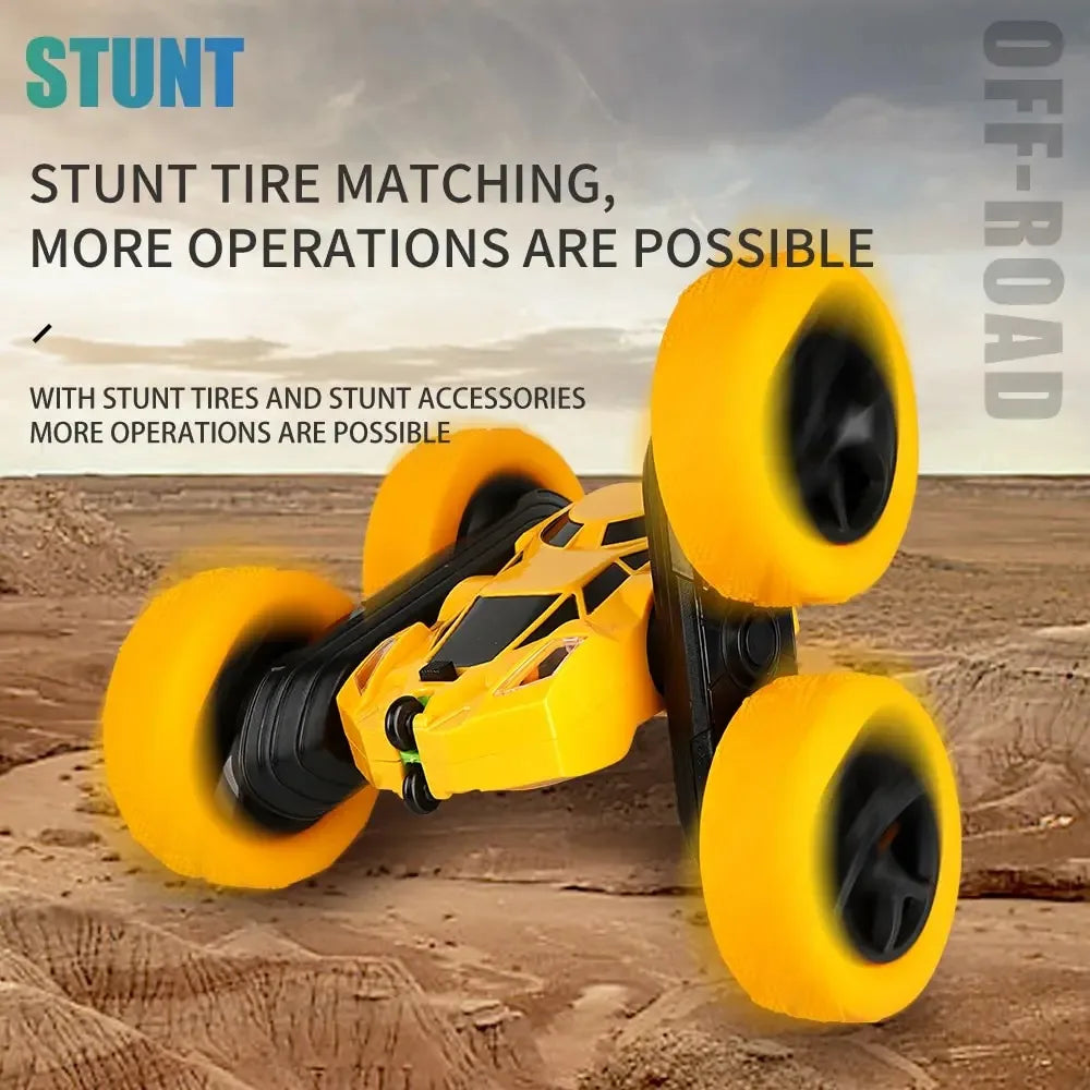 RC Stuntbil med 360° Flip – Rullning och Offroad