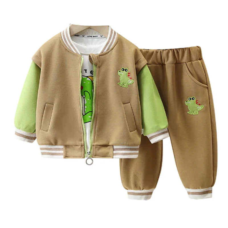 3-delat barnset – Casual Dino