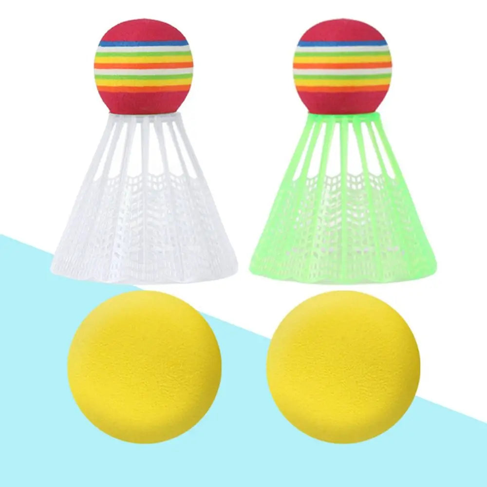 Tennis- och badmintonset för barn – Säkert 2-i-1 racketset
