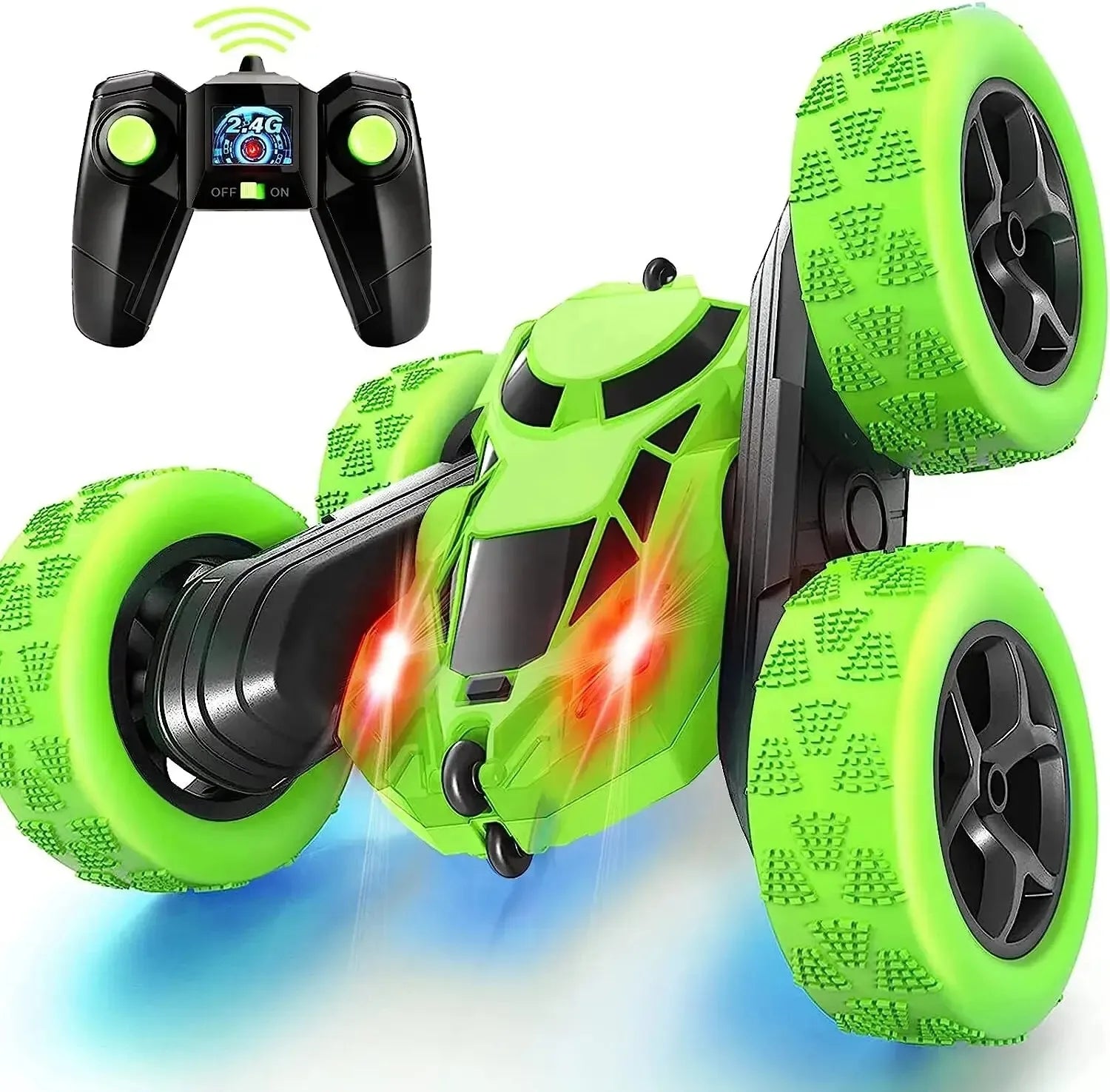 RC Stuntbil med 360° Flip – Rullning och Offroad