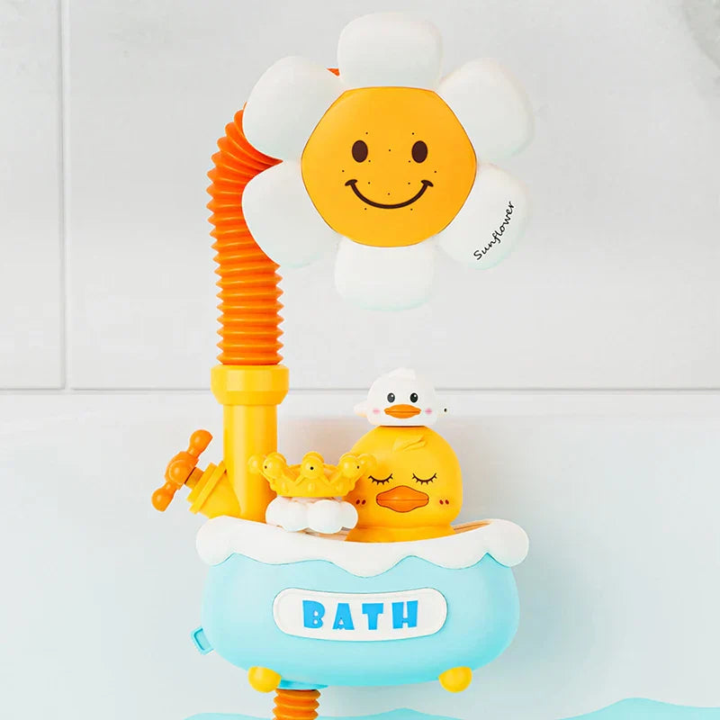 Sunflower Shower – Barndusch med fontänfunktion för rolig badstund