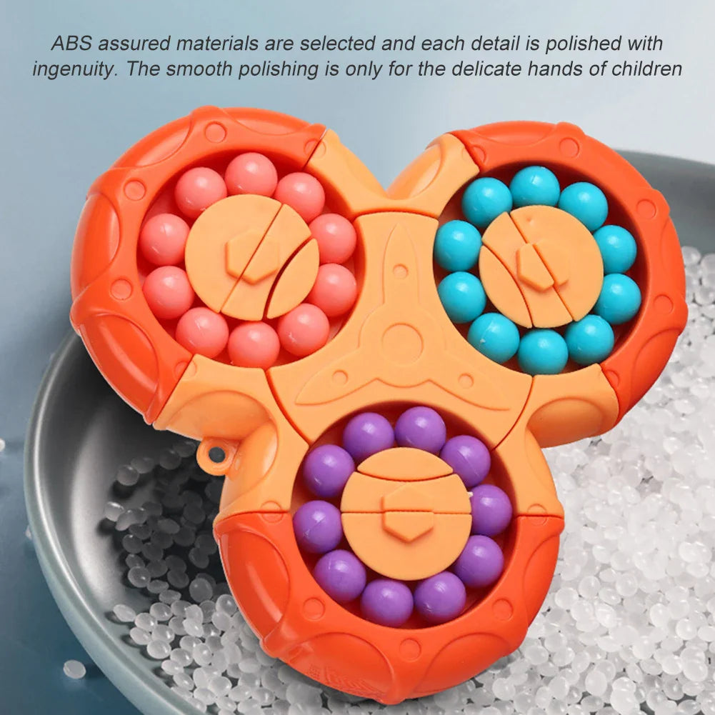 Bead Maze Cube – Fidget-leksak för fokus och koordination