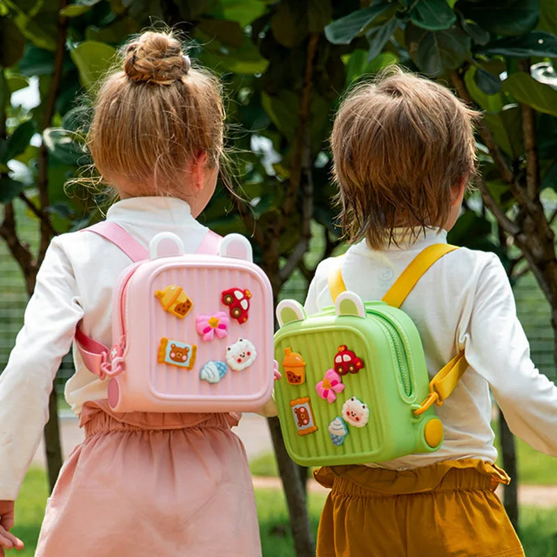 Barnryggsäck – Cartoon Backpack med vattentät design