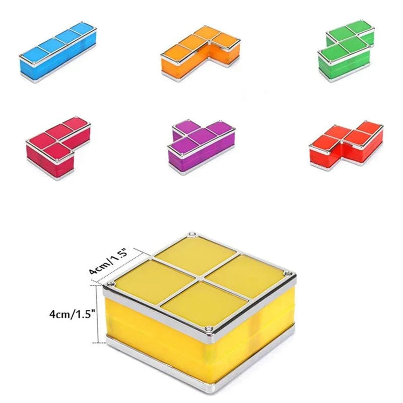 Tetris-lampa – Kreativ belysning för barn
