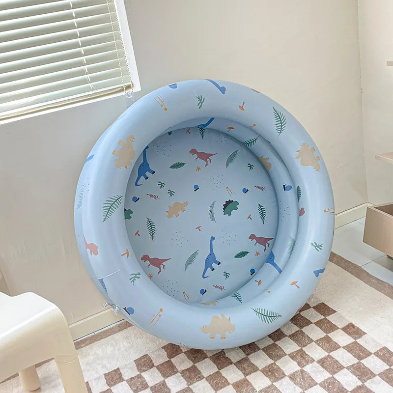 Uppblåsbar babypool – säker barnpool för sommarlek i trädgården