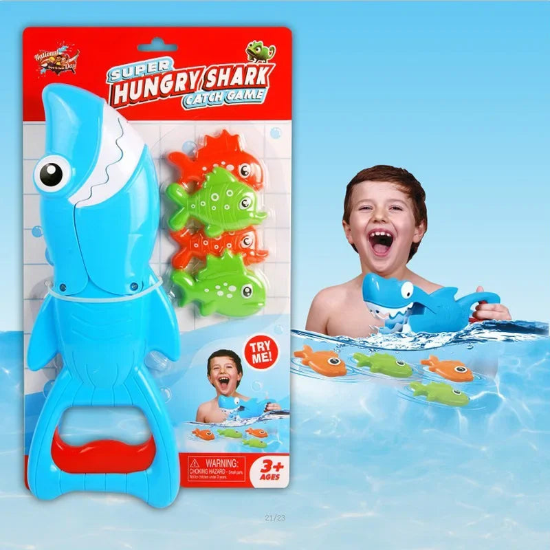 Shark Grabber – Hajgripare för badlek | Roliga haj- och fiskleksaker för barn