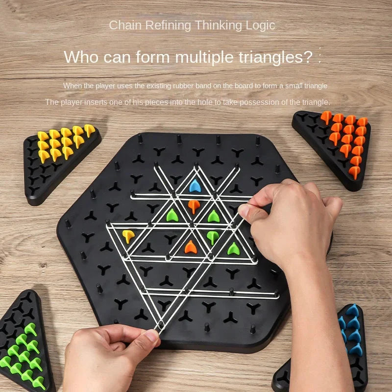 Strategiskt brädspel för familjer och vuxna – utveckla logiskt tänkande och taktik