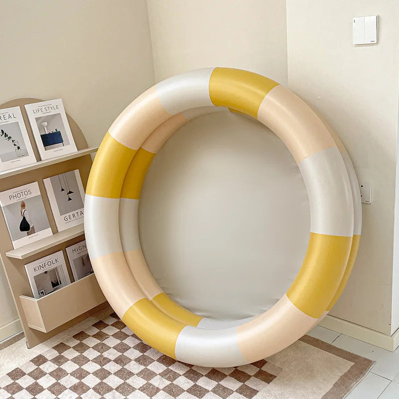 Uppblåsbar babypool – säker barnpool för sommarlek i trädgården