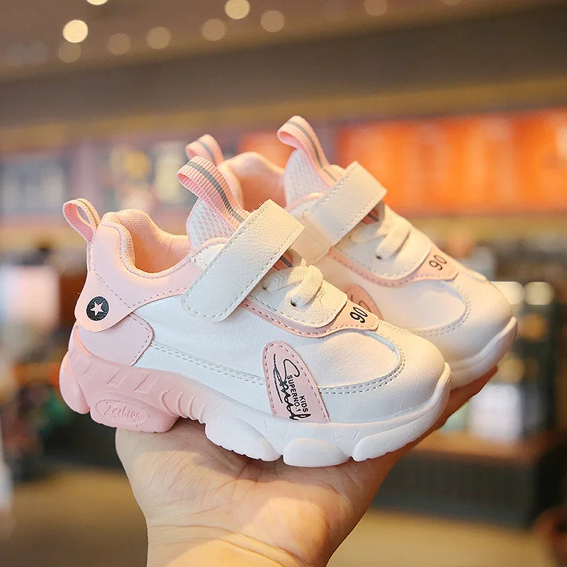 Casual sneakers för barn – halkfri sula och bekväm passform
