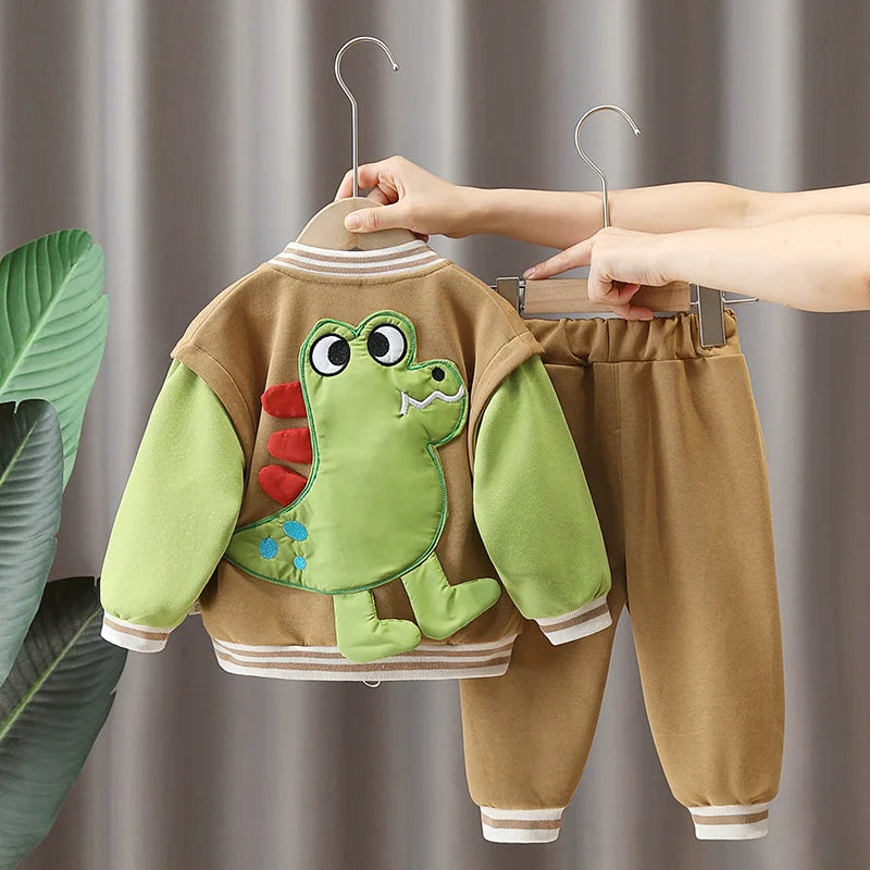 3-delat barnset – Casual Dino