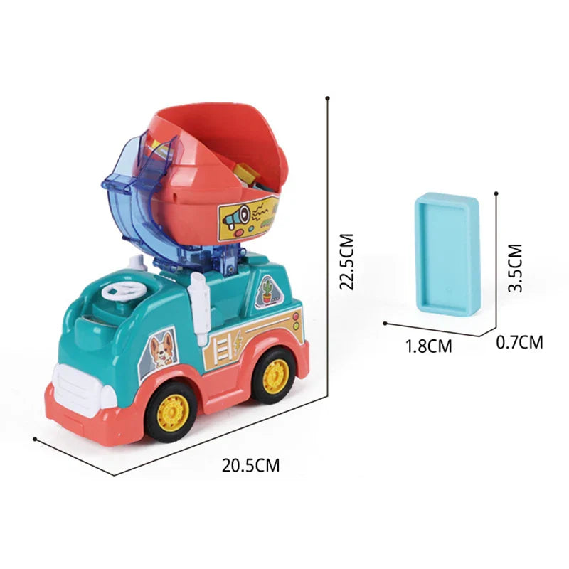 Domino Car – Pedagogiskt och kreativt dominospel