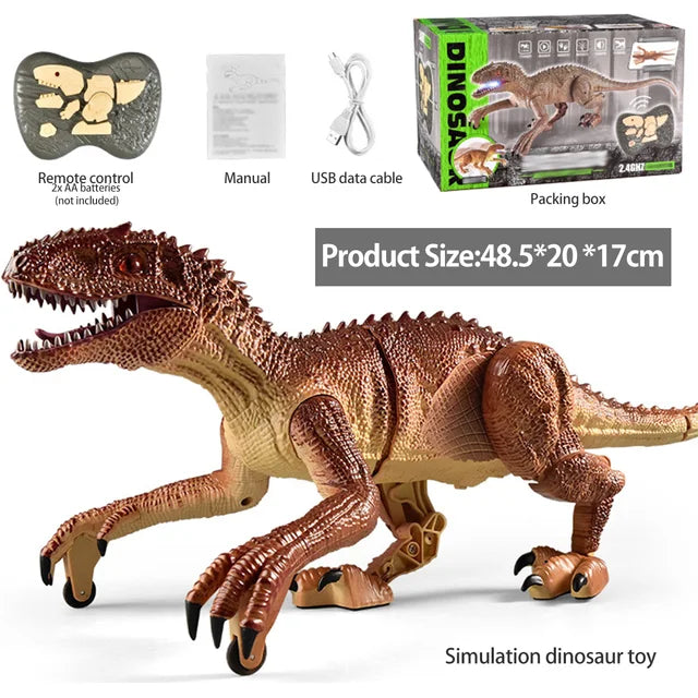 Radiostyrd dinosaurie – RC-leksak med realistiska rörelser