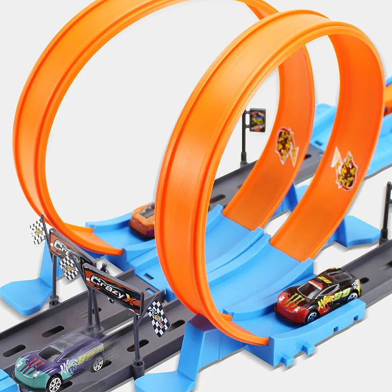 Looping racerbana för barn – Kreativ lek och familjestunder