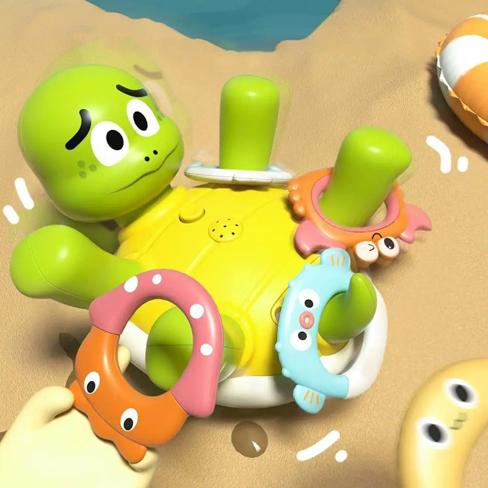 Water Turtle – Sköldpadda fontän badleksak | Rolig och lärorik badupplevelse
