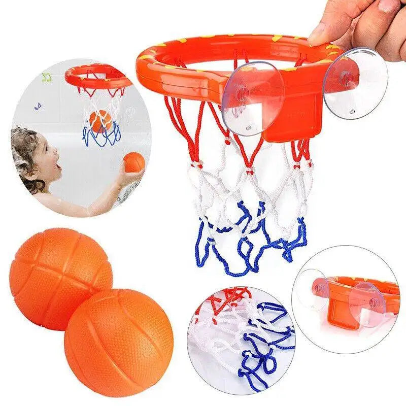Basket badleksak för barn – Rolig vattenlek i badkaret