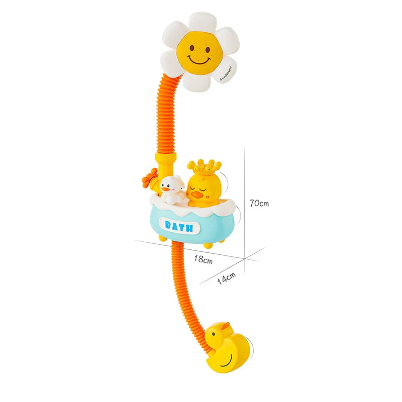 Sunflower Shower – Barndusch med fontänfunktion för rolig badstund