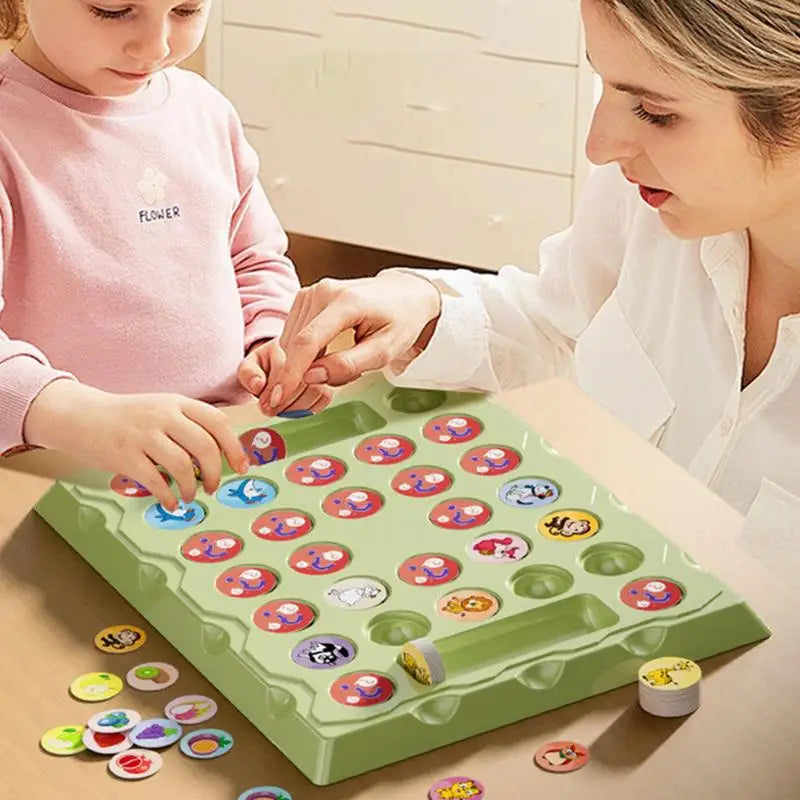 Minnesspel med djur för barn – Roligt och pedagogiskt spel