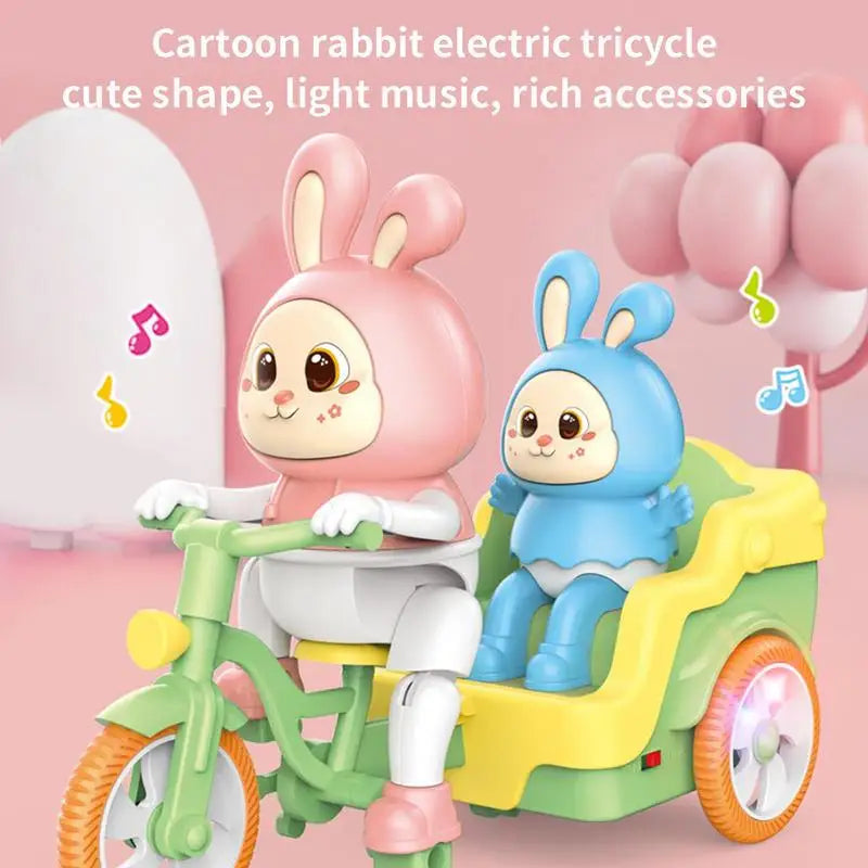 Bike Bunnies – Cyklande leksakskaniner med musik och ljus