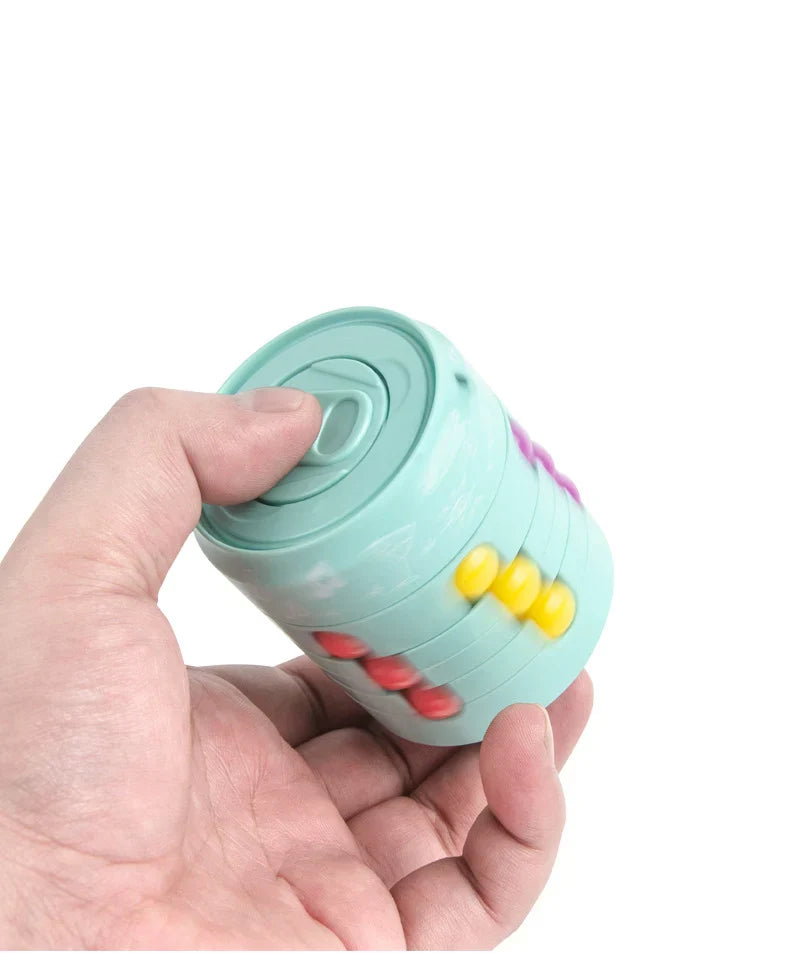 Magic Fidget Cube Game – Roterande fidget-kub för barn och vuxna | Stressfri lek och hjärnträning