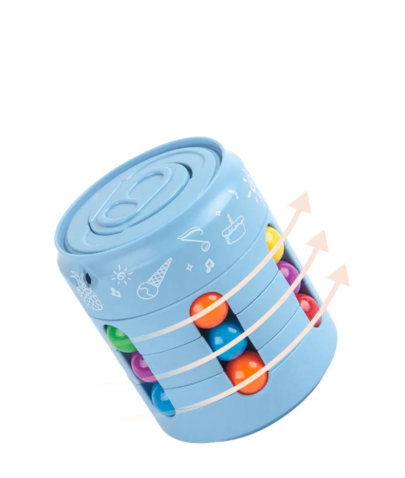 Magic Fidget Cube Game – Roterande fidget-kub för barn och vuxna | Stressfri lek och hjärnträning