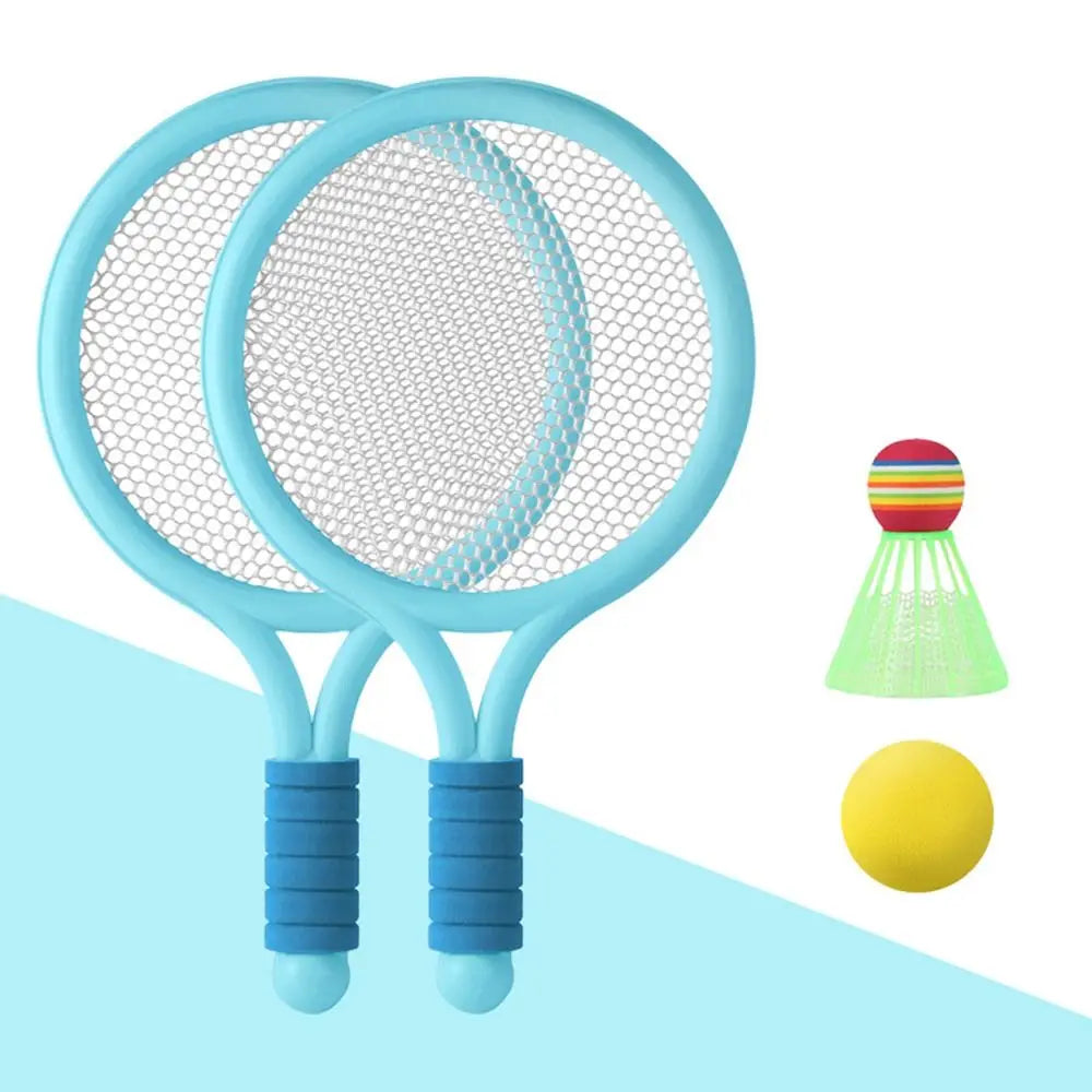 Tennis- och badmintonset för barn – Säkert 2-i-1 racketset