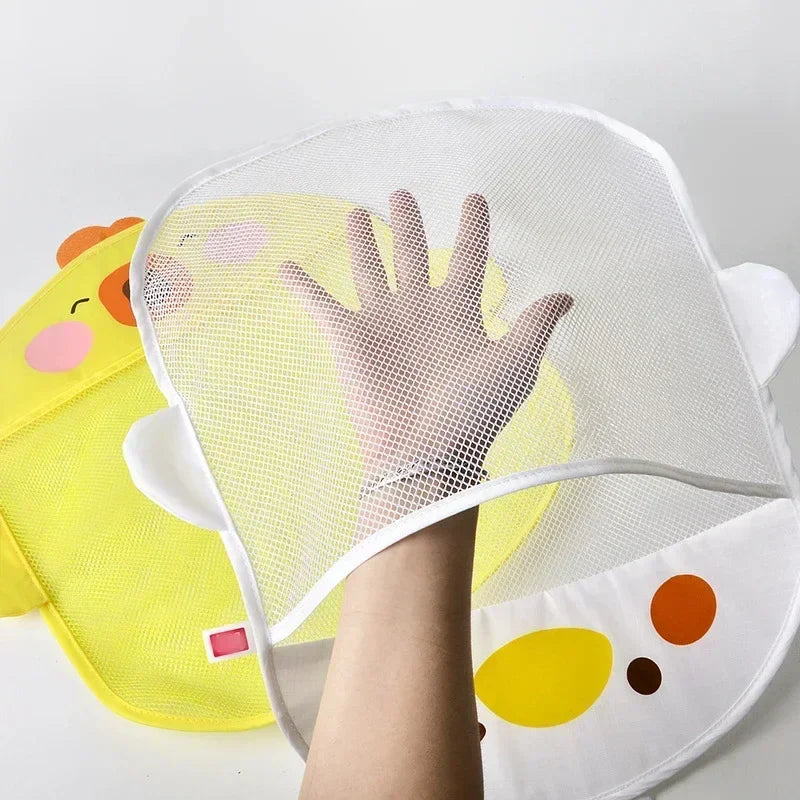Cartoon Bag – Badleksaksväska i anddesign | Håll badleksaker organiserade