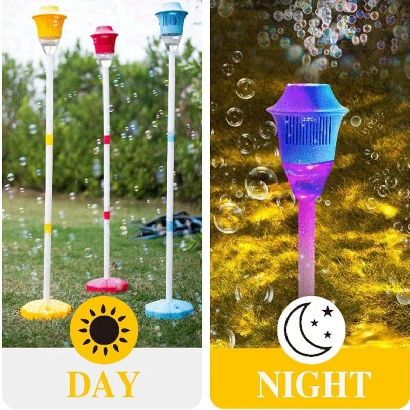 Bubbel-lampa med ljus och musik – Magisk stämning för barn