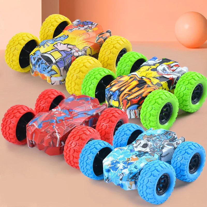 Dubbelsidig leksaksbil – Double Stunt Car