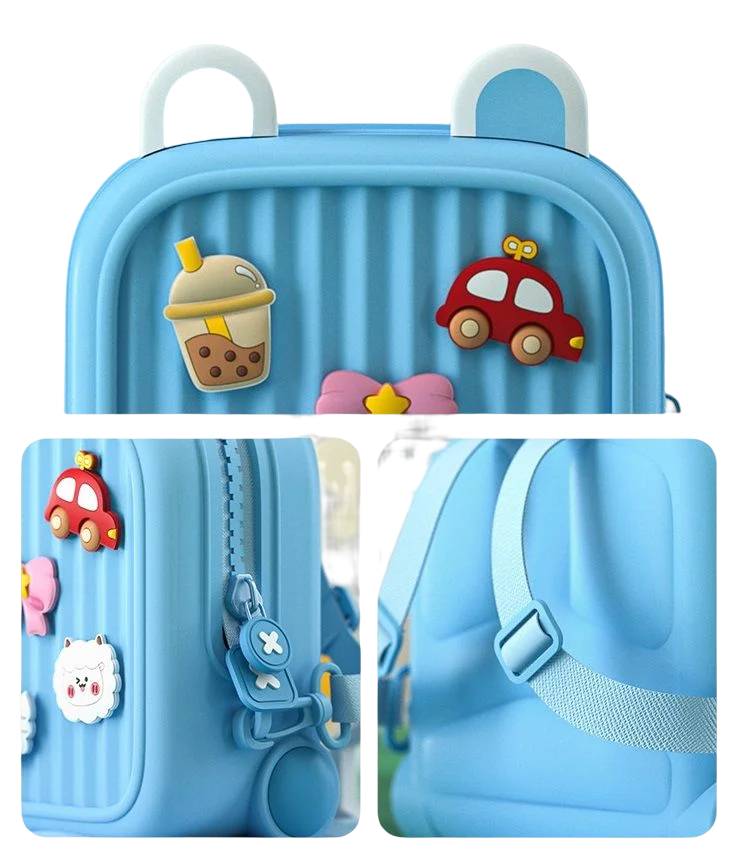 Barnryggsäck – Cartoon Backpack med vattentät design
