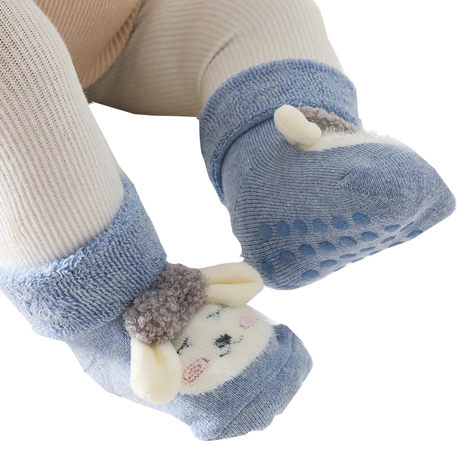 Halkfria och varma babysockor – Bekväma och säkra för små fötter