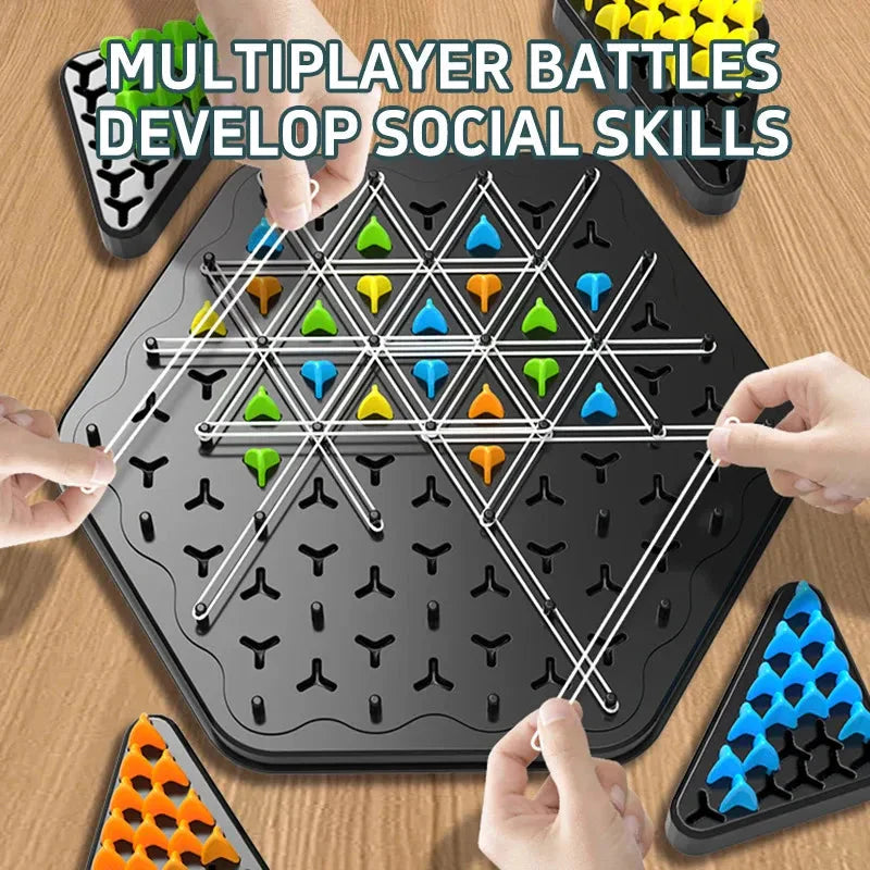 Strategiskt brädspel för familjer och vuxna – utveckla logiskt tänkande och taktik