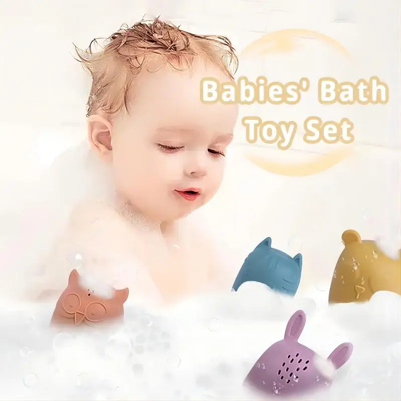 Bath Buddies – Silikon vattenleksaker för rolig och trygg badlek