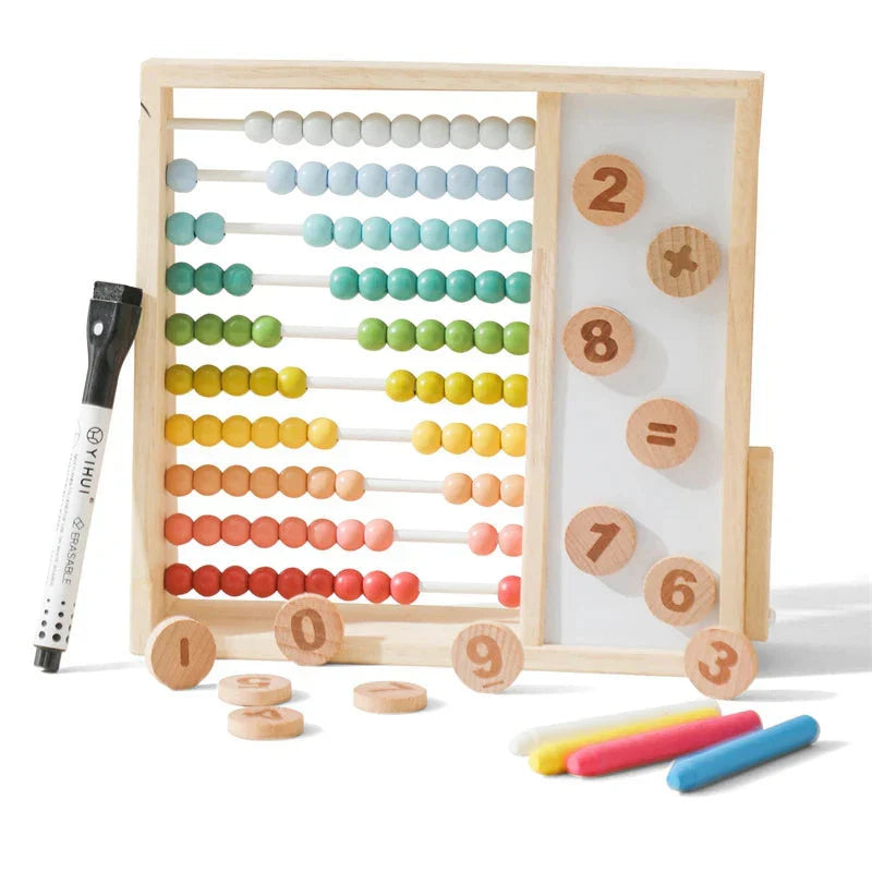 Abakus i trä för barn – Lär matematik på ett lekfullt sätt