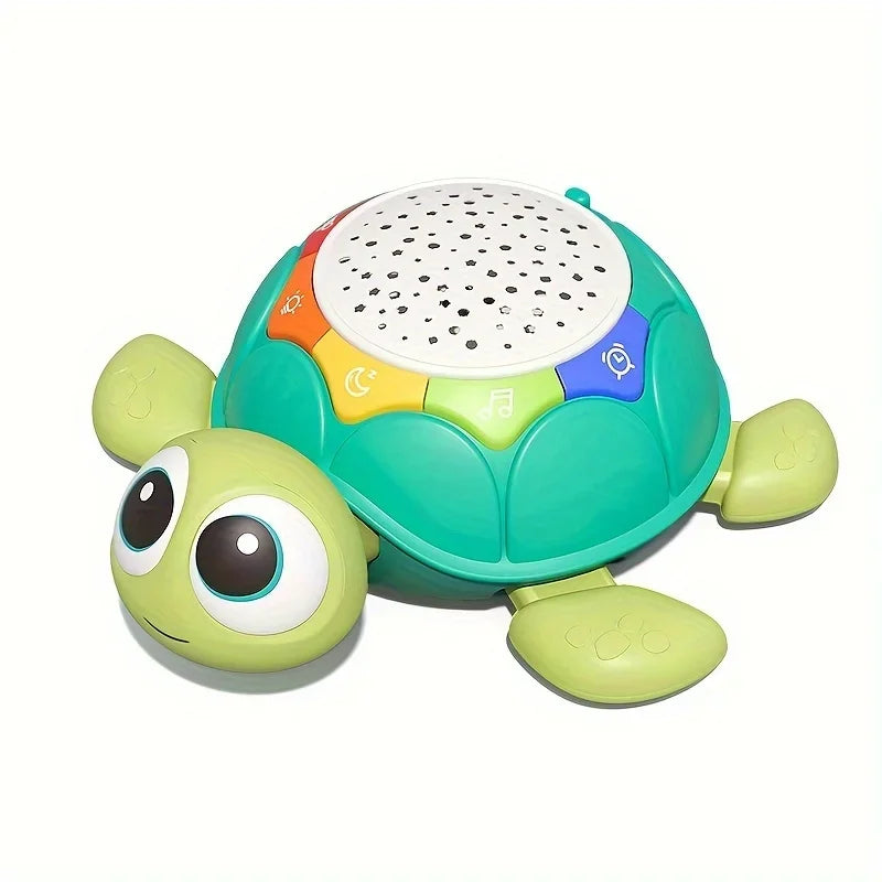 Turtle Projector – Stjärnprojektor med musik och ljus för barn