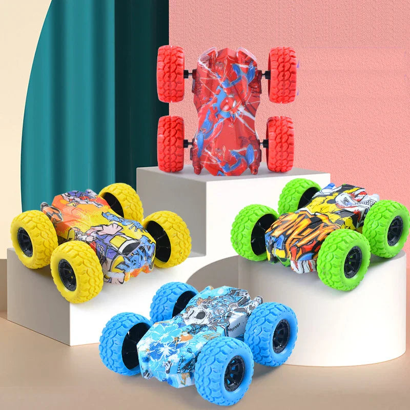Dubbelsidig leksaksbil – Double Stunt Car