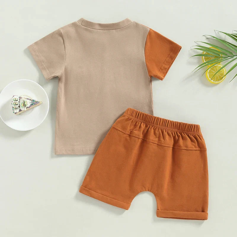 Sommarset för pojkar – trendiga färger och bekvämt material