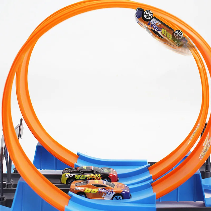 Looping racerbana för barn – Kreativ lek och familjestunder